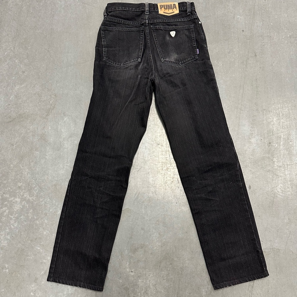 Vintage Puma Men's Dark Gray Straight Jeans size 32